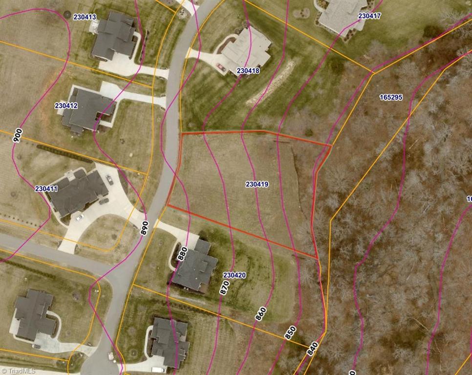 5684 Timber Trace Way Oak Ridge, NC 27310 - Photo 1 of 1 GIS image of lot 20 Wolf Ridge