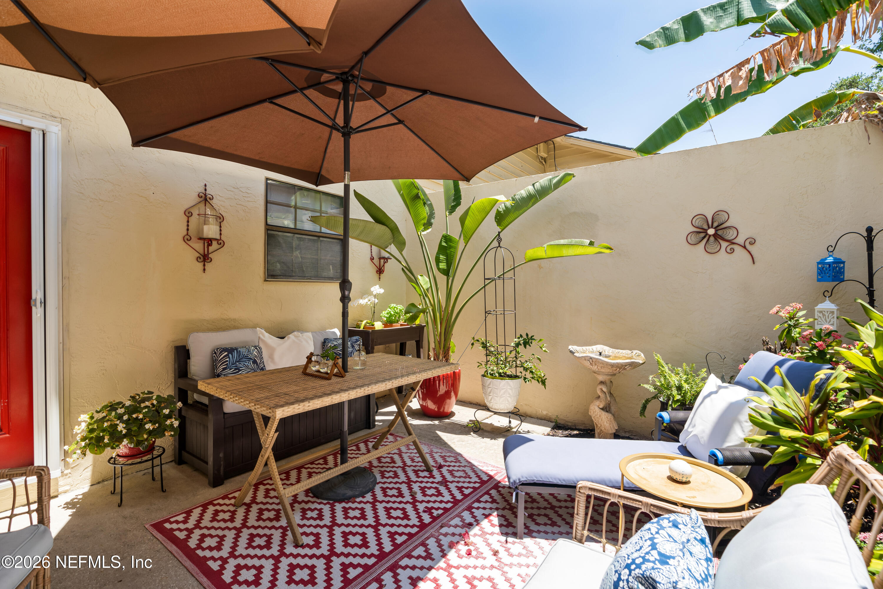 204 Gerado Street, Unit 3 St. Augustine, FL 32080 - Photo 26 of 31 Rear Courtyard