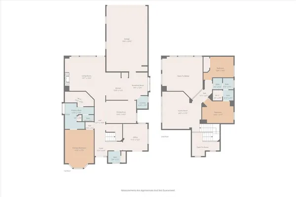 a picture of a floor plan