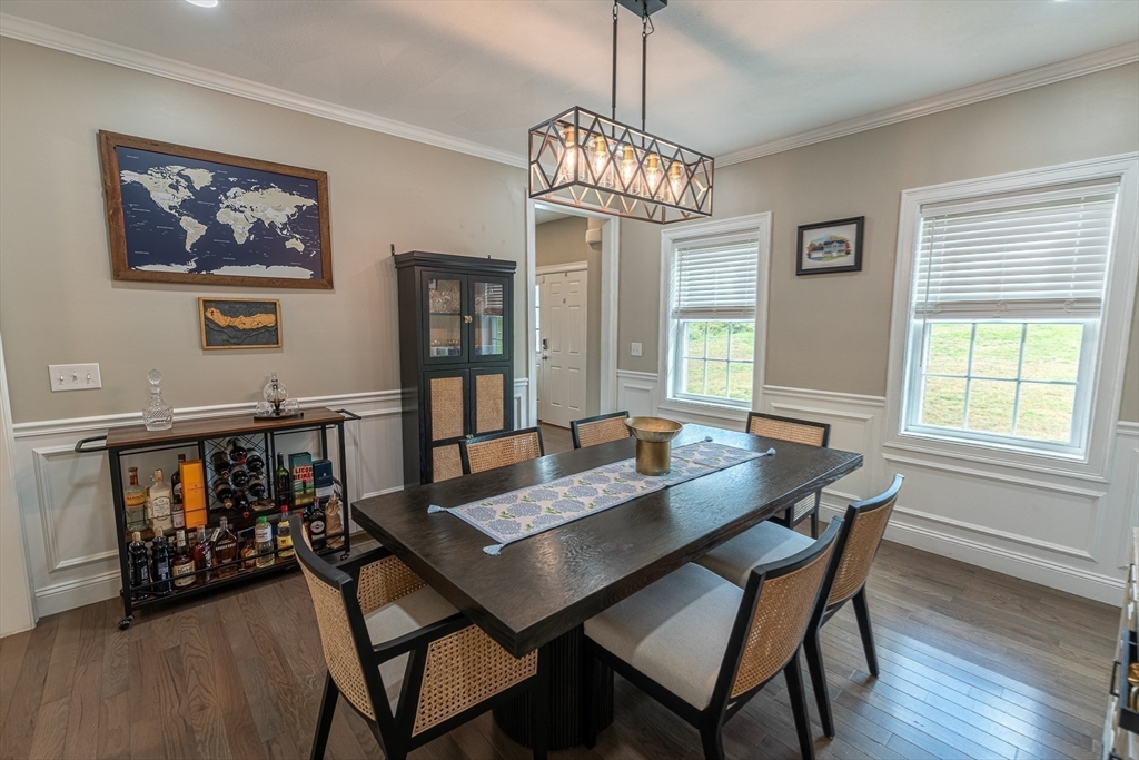 14 Whitin Heights Douglas, MA 01516 - Photo 17 of 42 a view of a dining room with furniture window and wooden floor