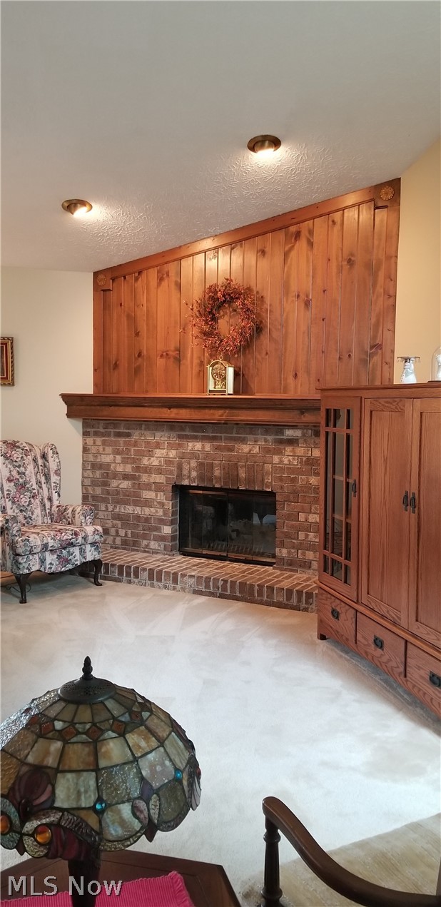 14806 Boston Road Strongsville, OH 44136 - Photo 13 of 28 Beautiful view of the Fireplace from Morning Room