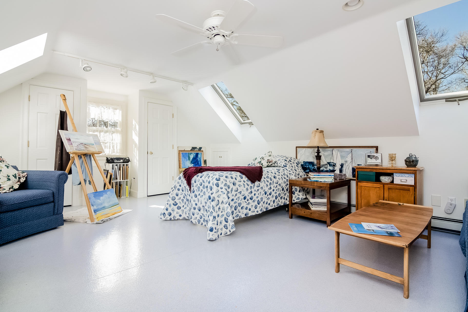 21 Marshview Lane Brewster, MA 02631 - Photo 27 of 37 a bedroom with furniture and a couch