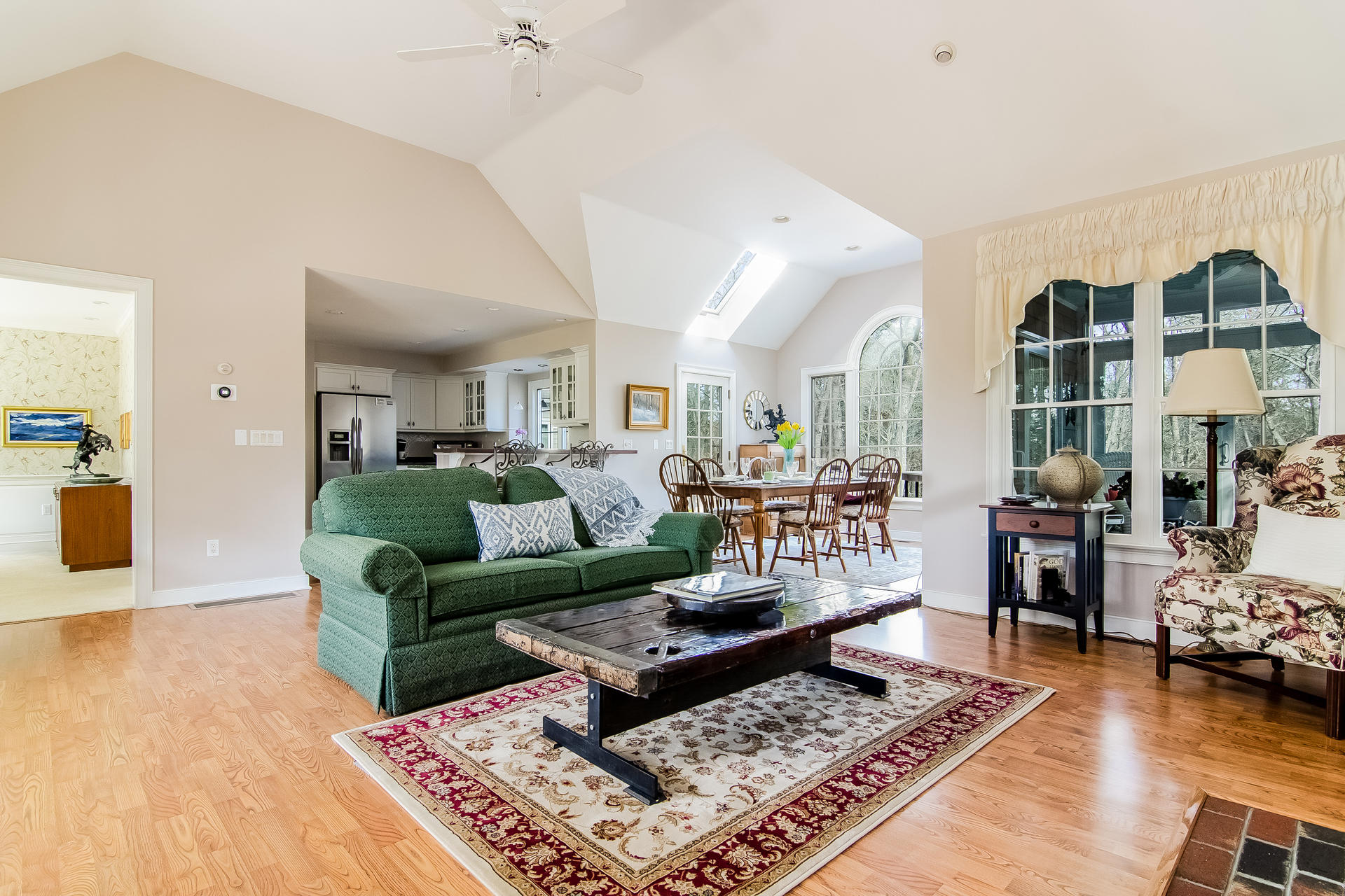 21 Marshview Lane Brewster, MA 02631 - Photo 6 of 37 a living room with furniture and a rug