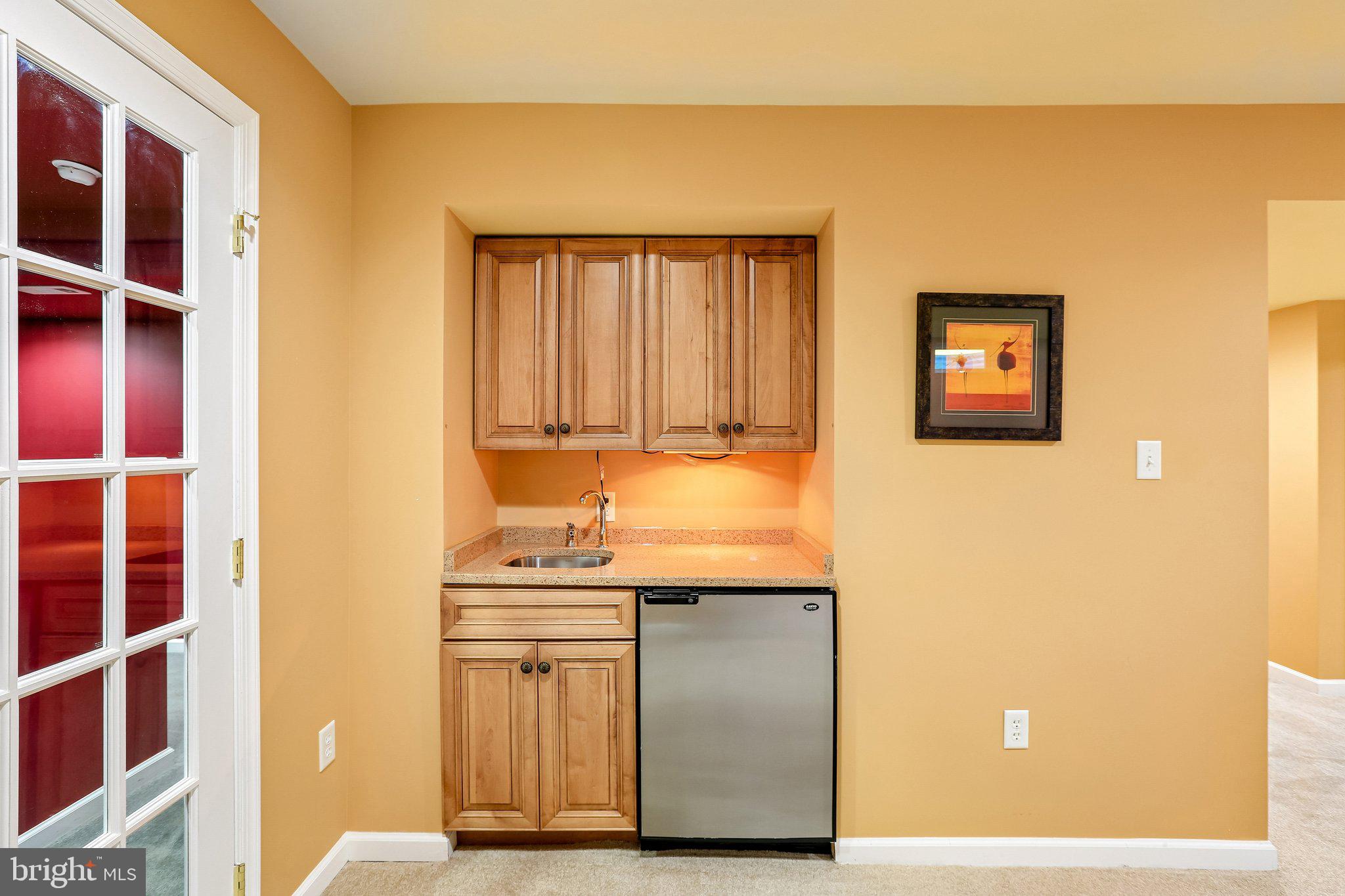 3157 Pyramid Circle Manchester, MD 21102 - Photo 41 of 67 Wet Bar with Mini Fridge