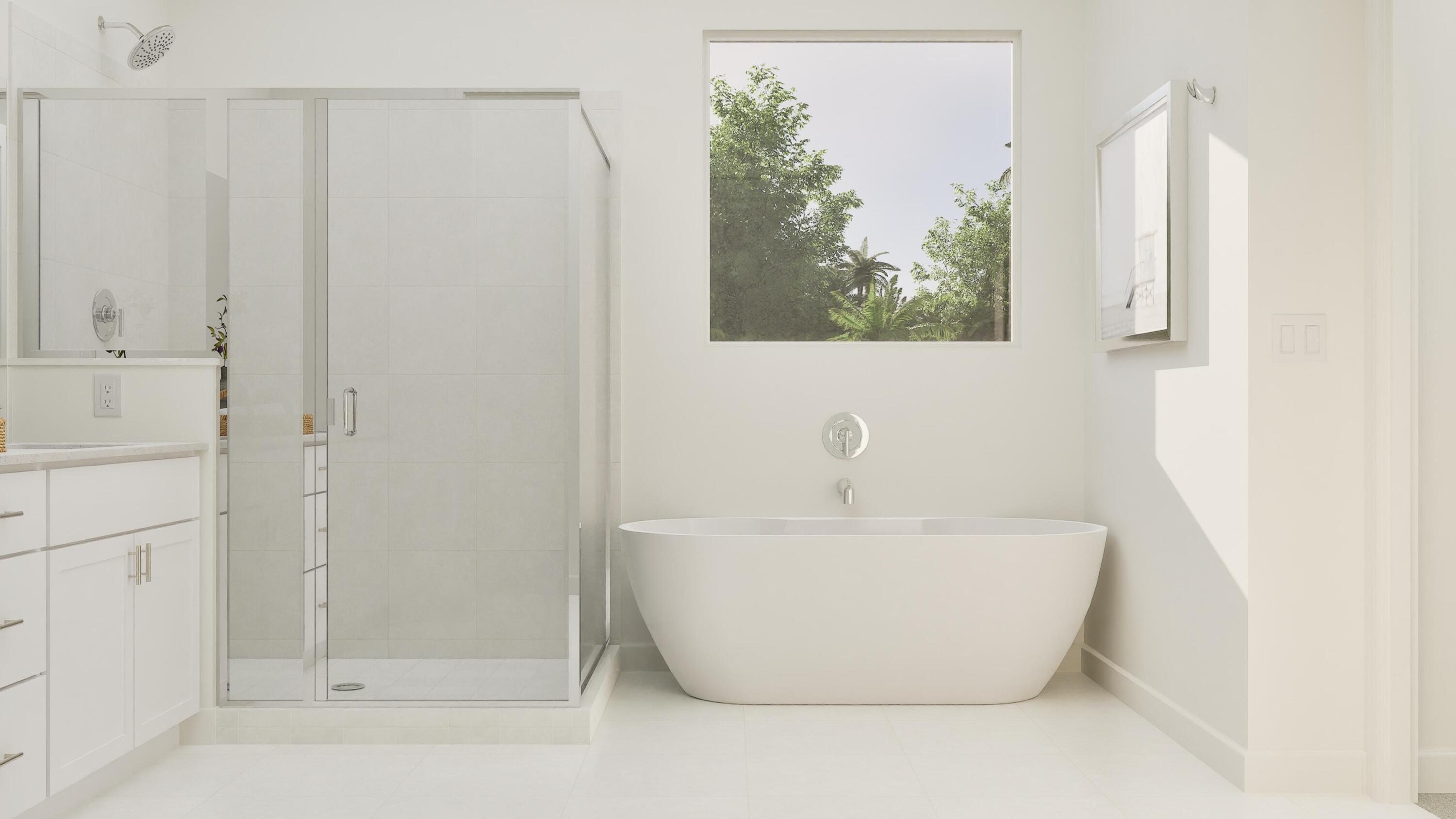 1026 Raleigh Way Wellington, FL 33449 - Photo 23 of 25 a bathroom with a bathtub