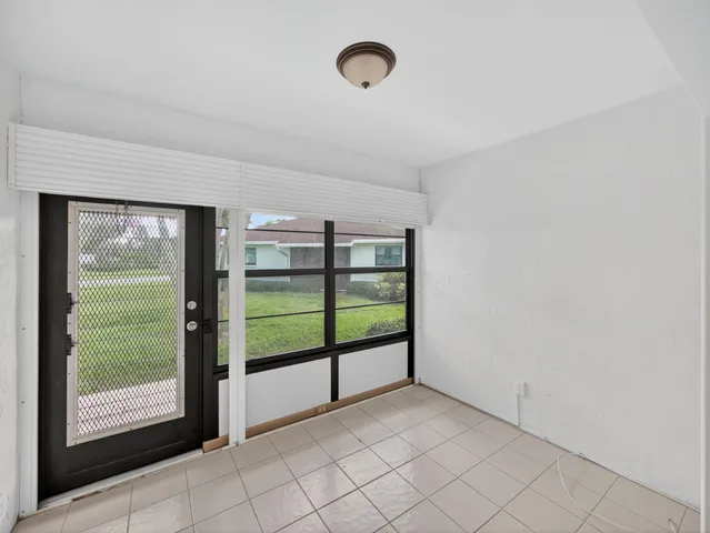 a view of a room with window