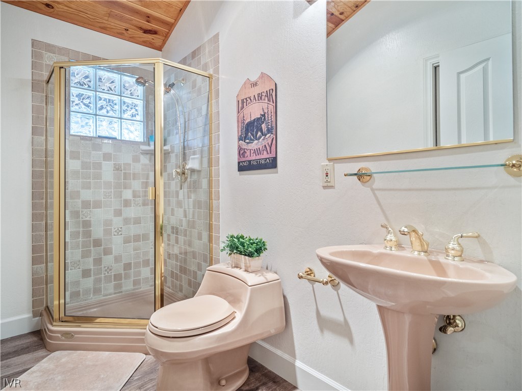 1368 Zurich Lane Incline Village, NV 89451 - Photo 15 of 34 a bathroom with a sink toilet and shower