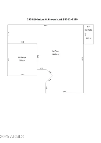 $2,600 | 3928 East Minton Street, Phoenix, AZ 85042