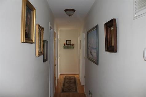 574 Sterrett Road Fairfield, VA 24435 - Photo 14 of 24 a view of a hallway with closet and mirror