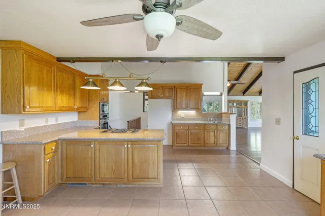 a view of an ocean with a mountain