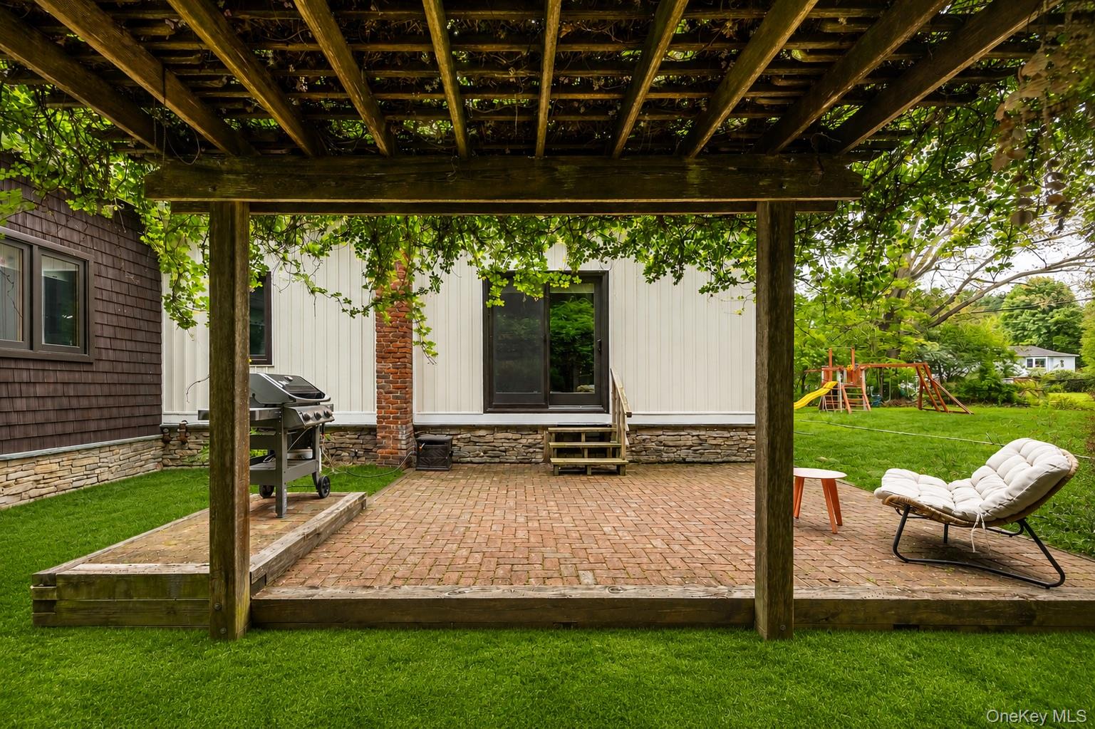 4 Clove Branch Road Hopewell Junction, NY 12533 - Photo 25 of 32 a view of a couches in patio and a yard