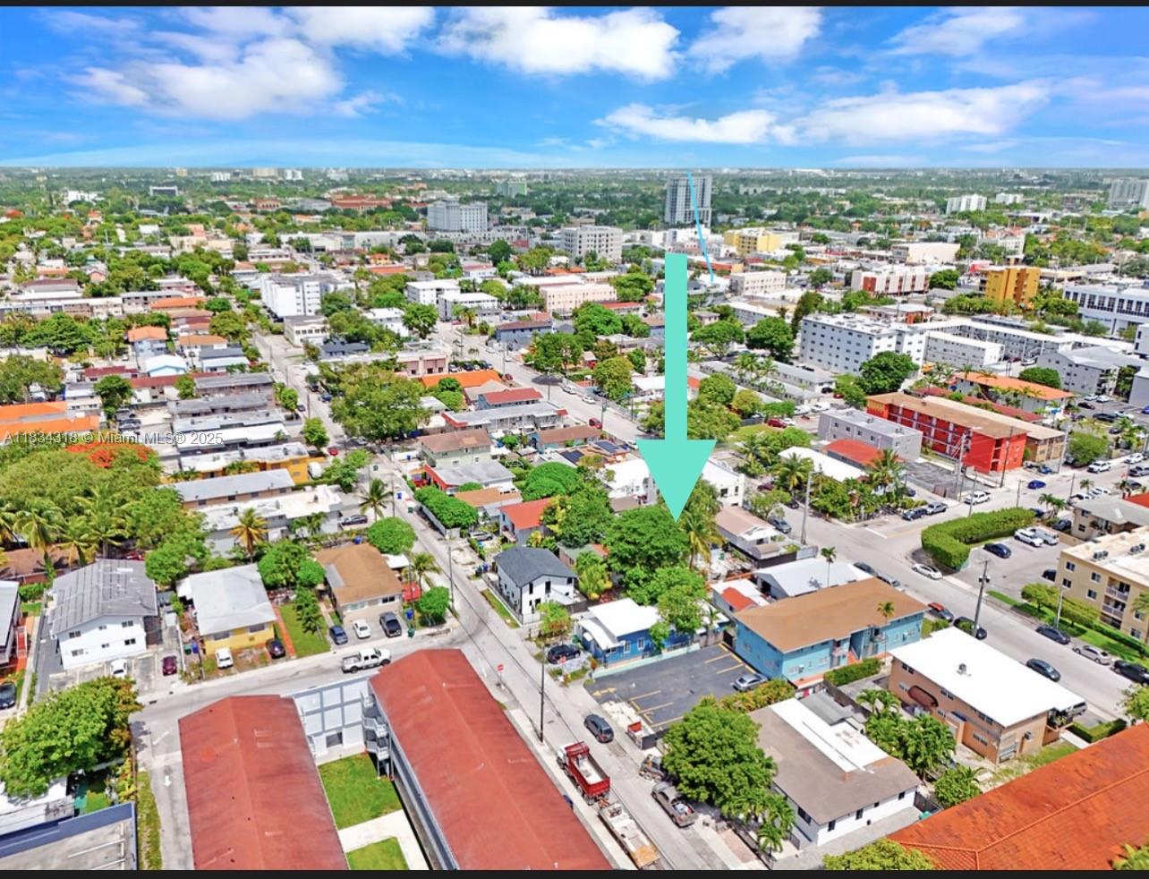 1800 Southwest 3rd Street, Unit C Miami, FL 33135 - Photo 8 of 13 an aerial view of residential houses with outdoor space