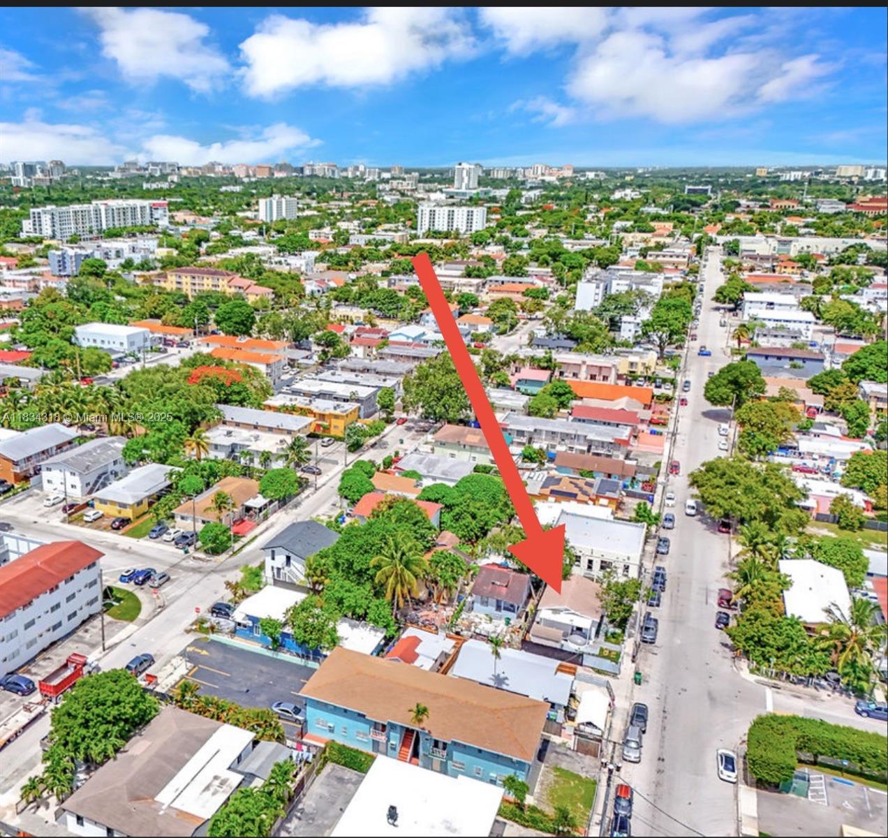 1800 Southwest 3rd Street, Unit C Miami, FL 33135 - Photo 9 of 13 an aerial view of residential houses with outdoor space