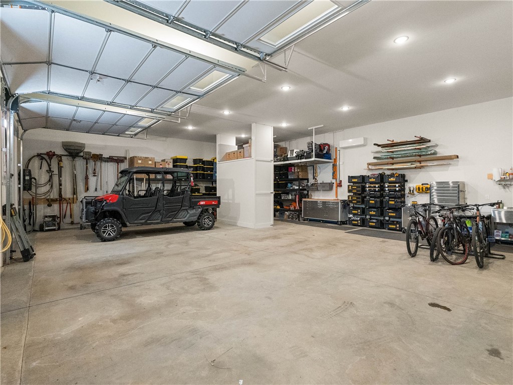331 Bakerville Road Easley, SC 29642 - Photo 36 of 43 This spacious garage offers ample storage and utility with its durable concrete flooring.
