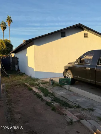 a view of a car garage