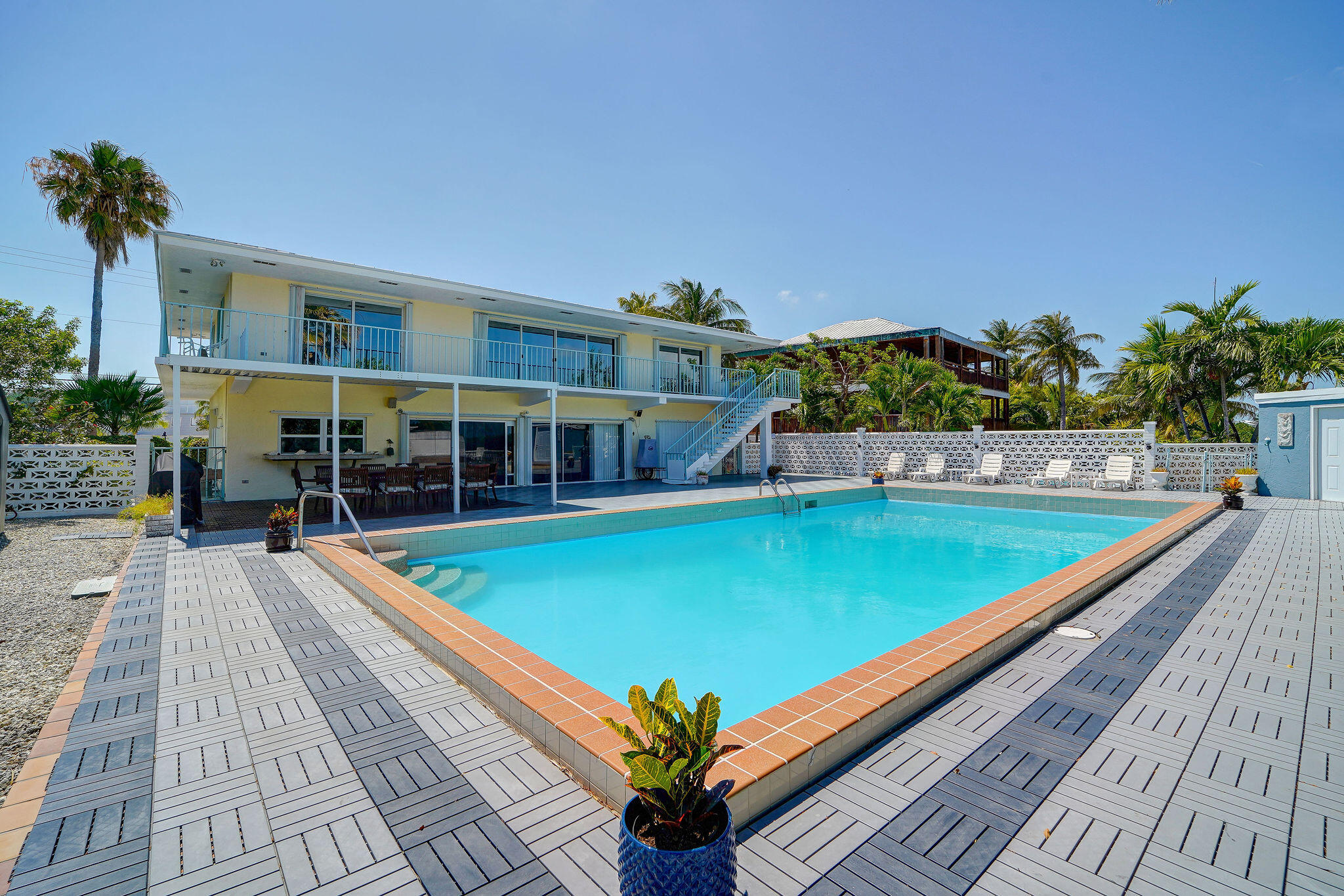 576 Sombrero Beach Road Marathon, FL 33050 - Photo 48 of 69 Backyard, new decking