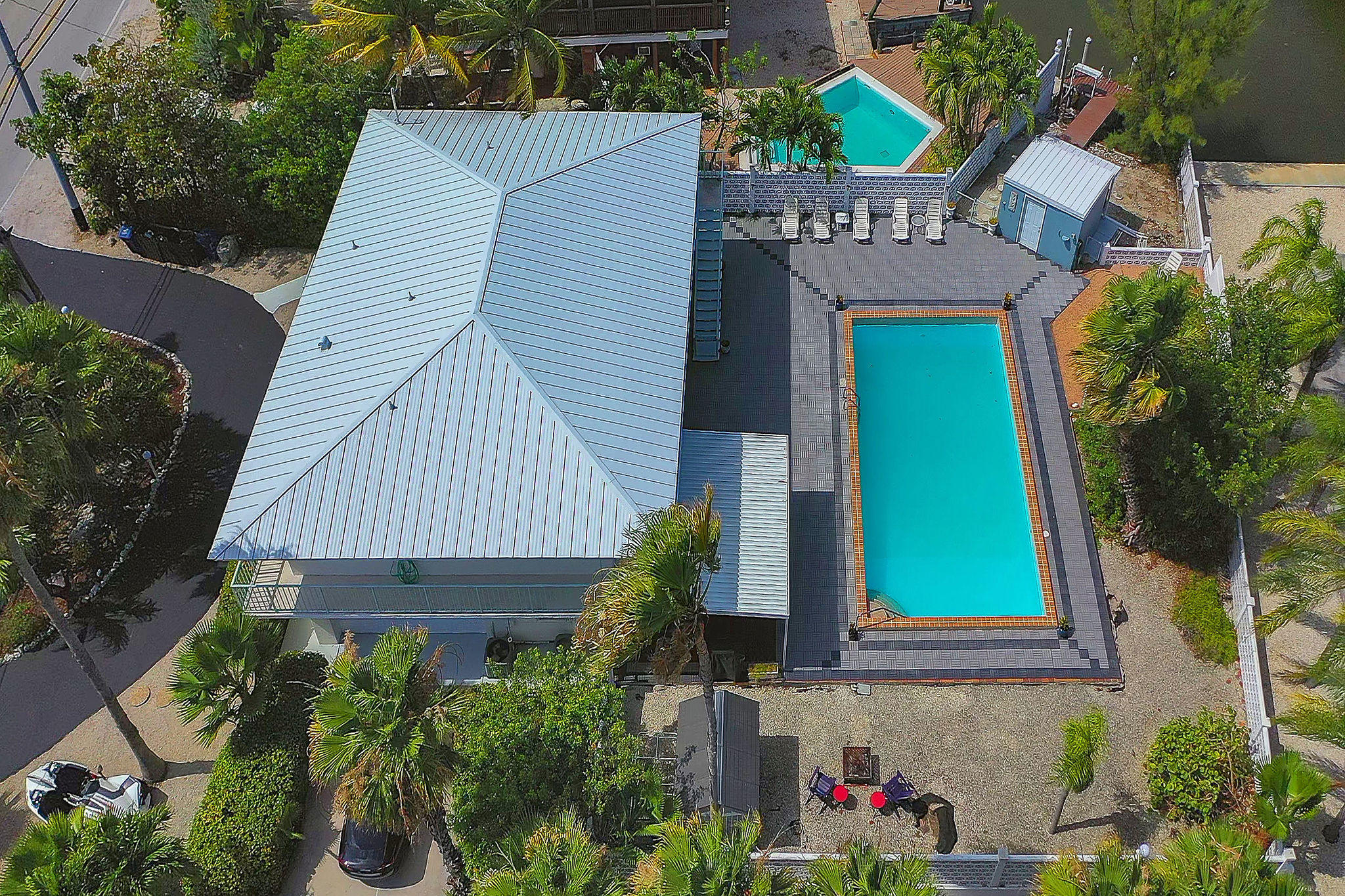 576 Sombrero Beach Road Marathon, FL 33050 - Photo 65 of 69 Look at the size of the pool