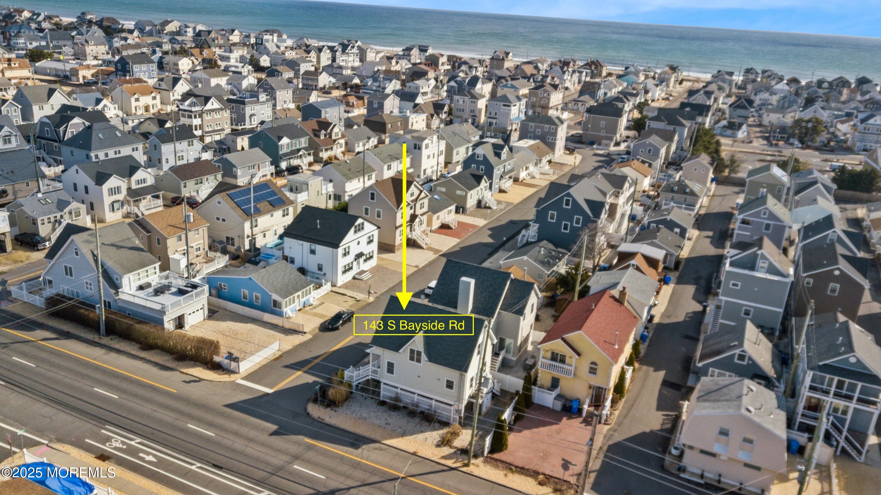 143 North Bayside Road Lavallette, NJ 08735 - Photo 20 of 23 an aerial view of a