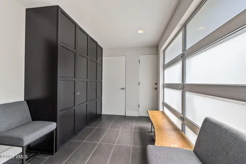 a view of livingroom with furniture and windows