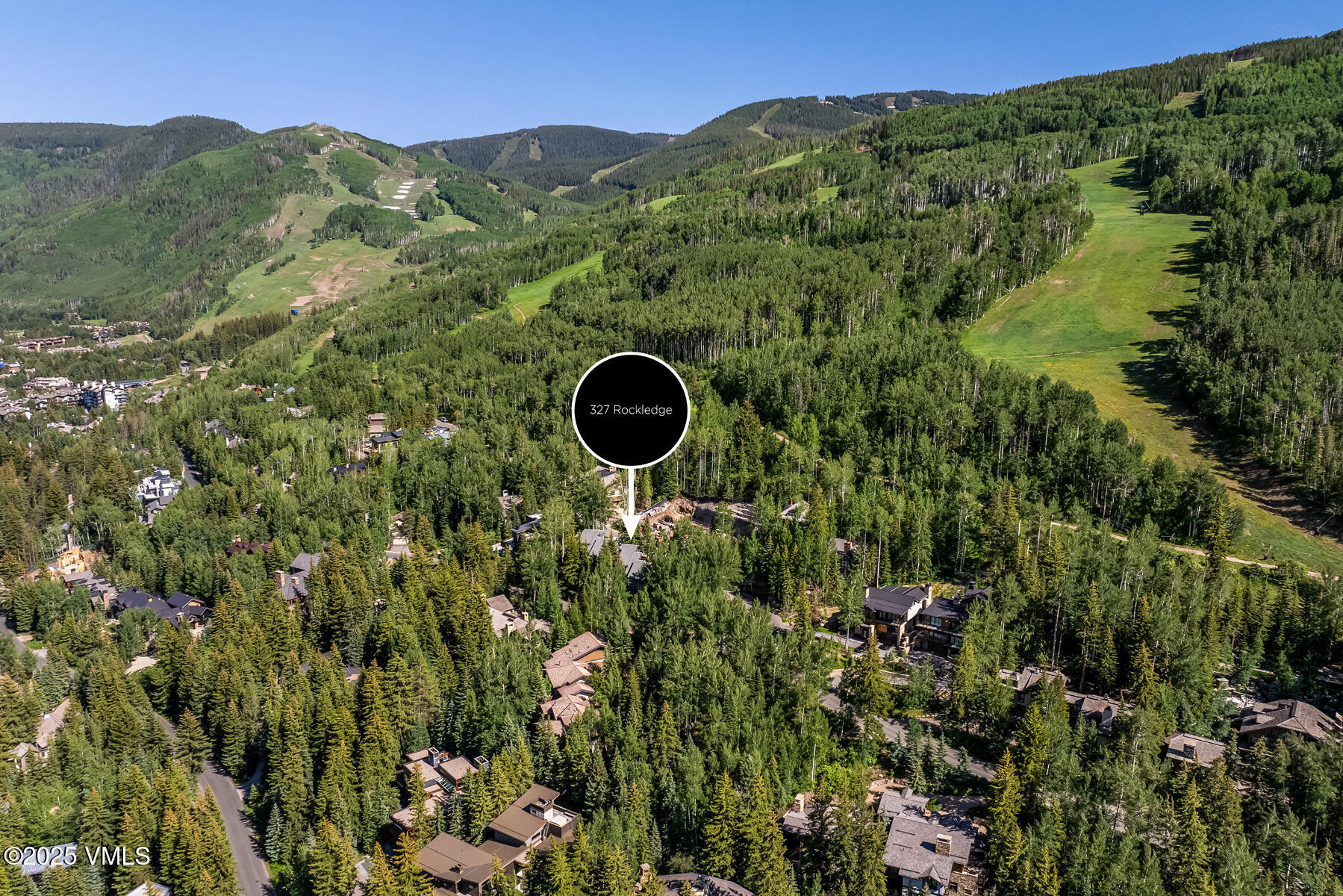 327 Rockledge Road, Unit W Vail, CO 81657 - Photo 4 of 31 a aerial view of a house with a yard