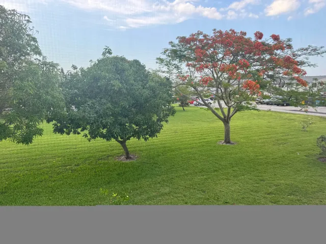 a view of a tennis ground with tennis court