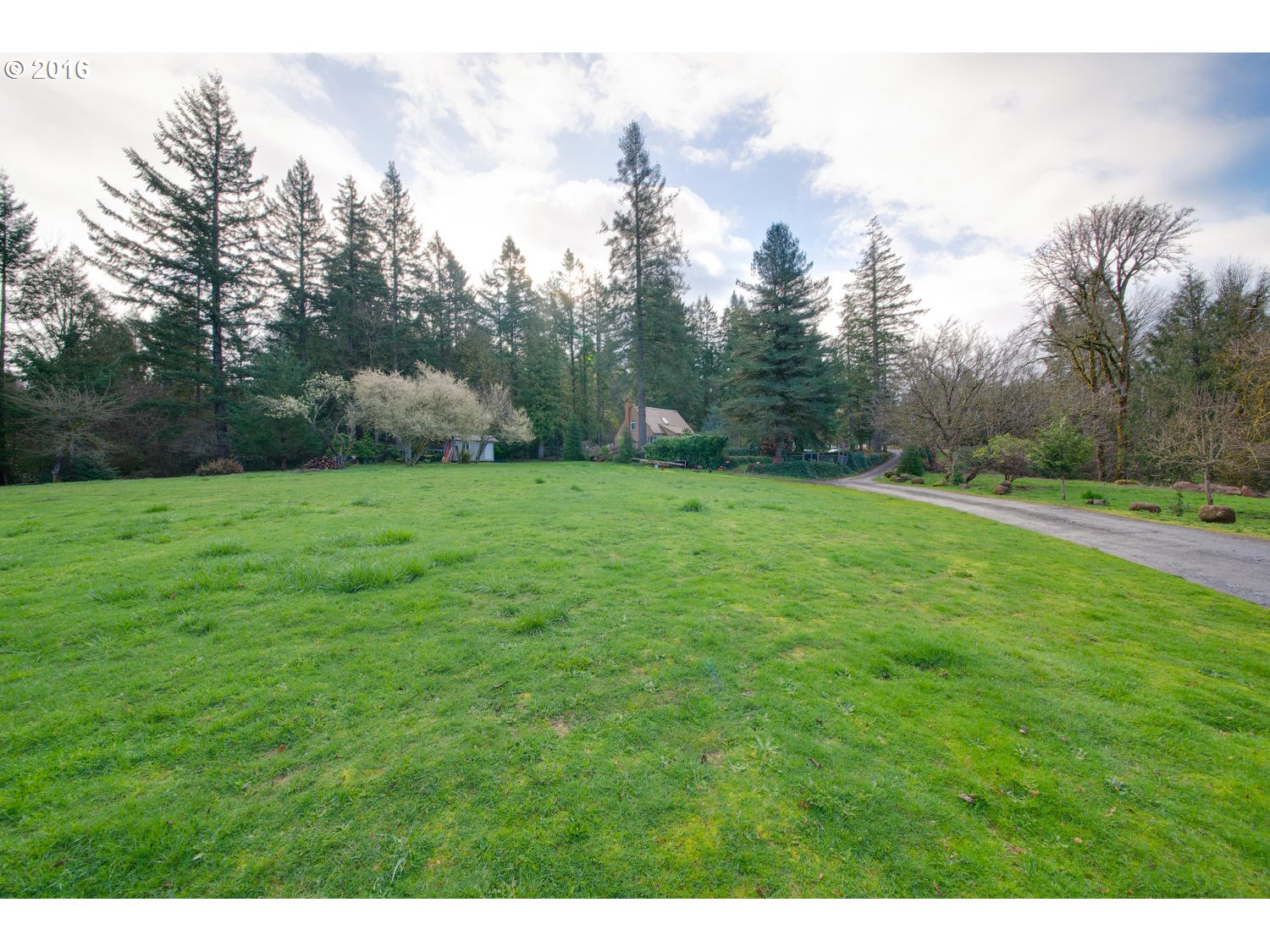 19966 South Moore Road Oregon City, OR 97045 - Photo 32 of 32 a view of a grassy field with trees in the background
