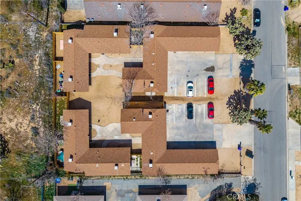 a view of a house with a patio