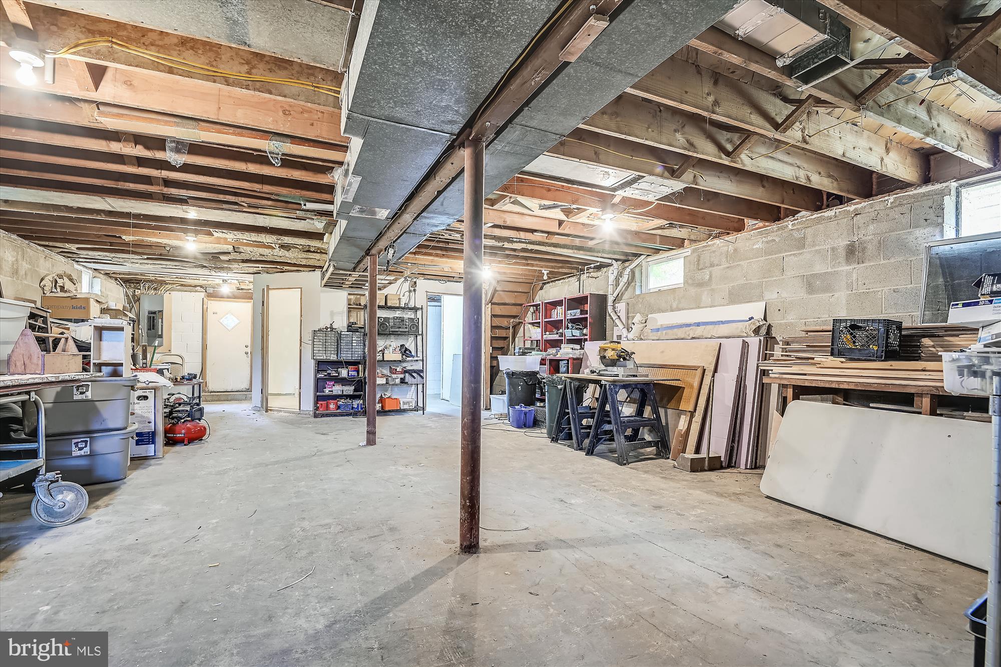 1306 Asbury Road Baltimore, MD 21209 - Photo 28 of 30 Basement ready for finishes with full bath