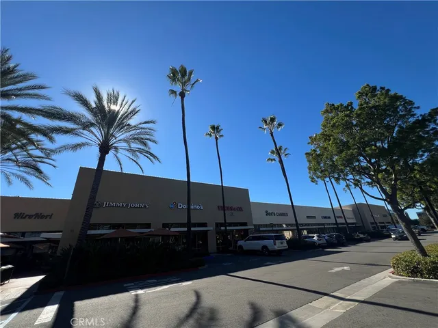 a view of a terrace with sky view