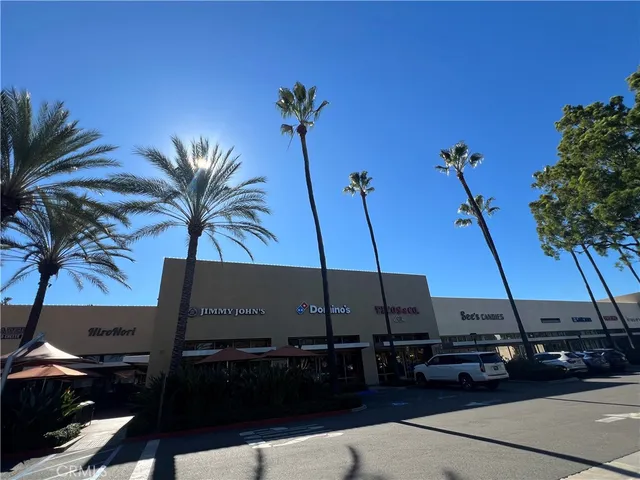a car parked in front of a building