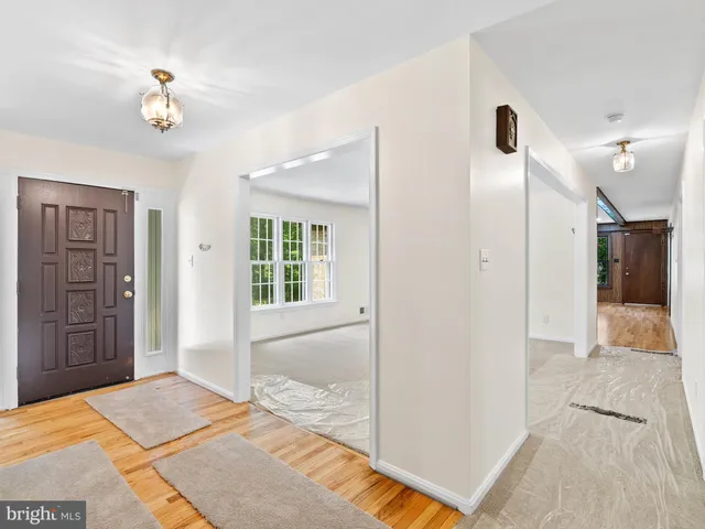 a view of an entryway