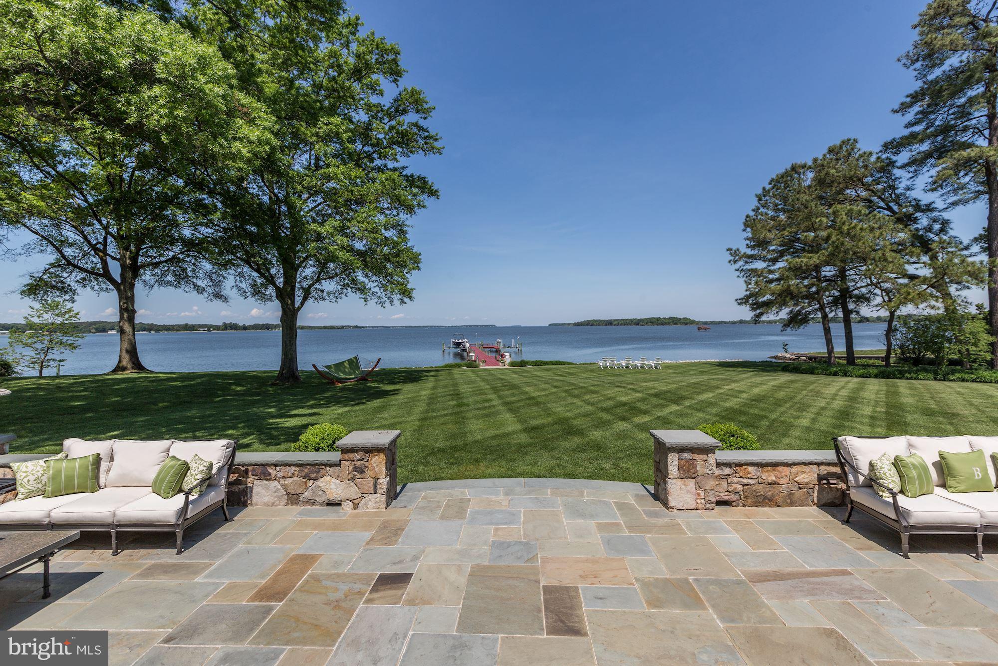 26310 St Michaels Road Easton, MD 21601 - Photo 91 of 122 Rear Flagstone Patio