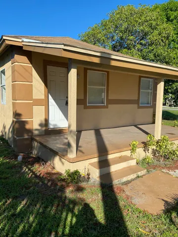 a view of a small house
