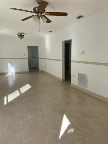 a view of a indoor garage