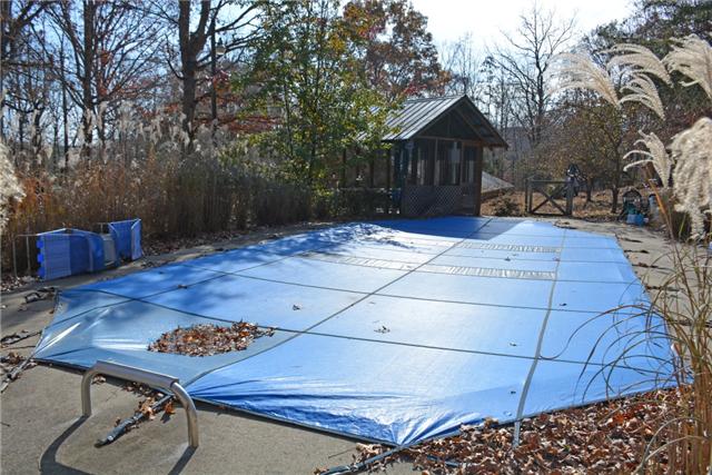 180 Taylor Road Dickson, TN 37055 - Photo 11 of 20 In-ground pool utilizes a copper ionized filter system. No chlorine. No salt water. Excellent system. Nicely landscaped and fenced around the pool.