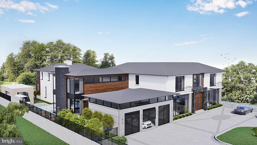 681 B Chain Bridge Road McLean, VA 22101 - Photo 13 of 16 a aerial view of a house with a yard