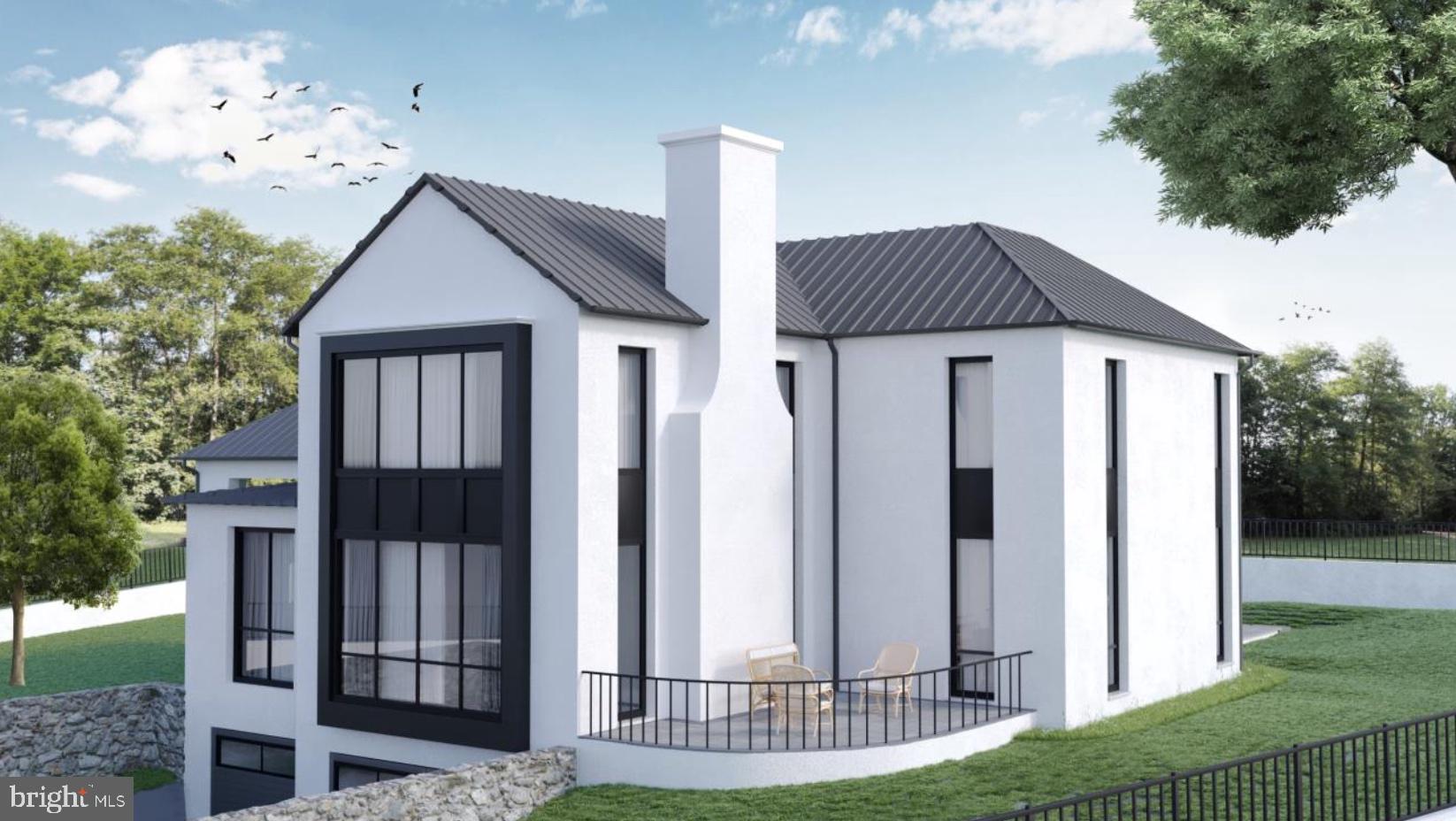 681 B Chain Bridge Road McLean, VA 22101 - Photo 14 of 16 a front view of a house with garden