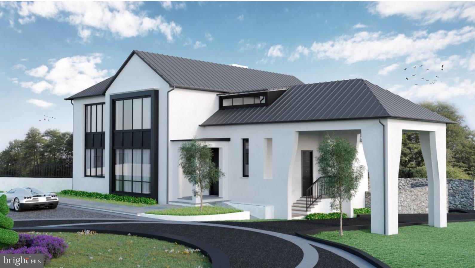 681 B Chain Bridge Road McLean, VA 22101 - Photo 15 of 16 a house view with a garden space