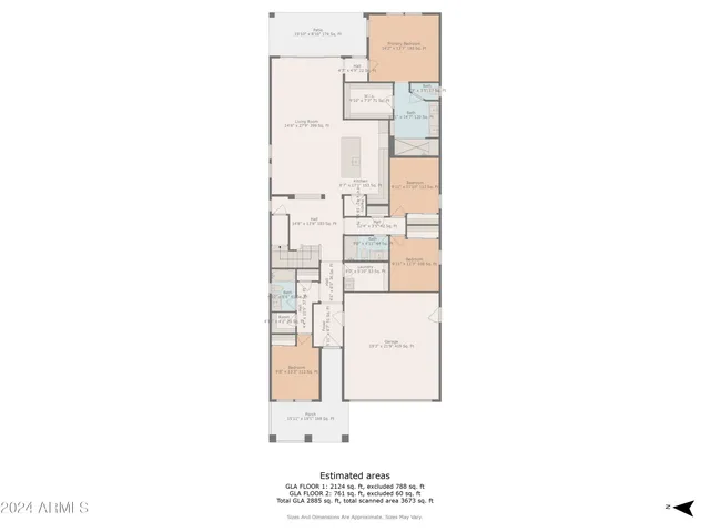$702,312 | 20073 South 231st Street, Queen Creek, AZ 85142