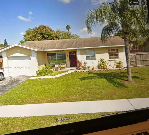 $3,800 | 9321 Northwest 14th Street, Pembroke Pines, FL 33024