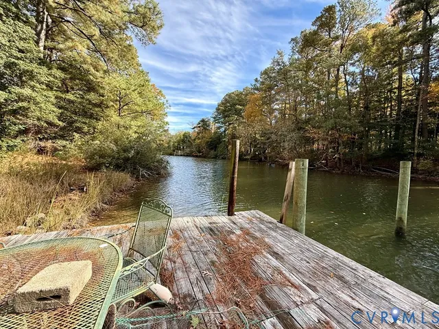 a view of an ocean with a lake view