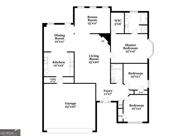 $2,140 | 437 Summer Hill Circle, Stockbridge, GA 30281