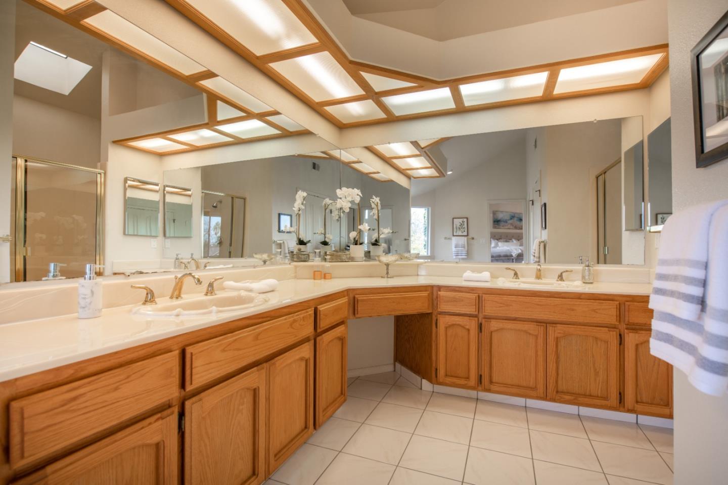 2353 Glenview Drive Milpitas, CA 95035 - Photo 13 of 20 a large bathroom with a sink and a mirror