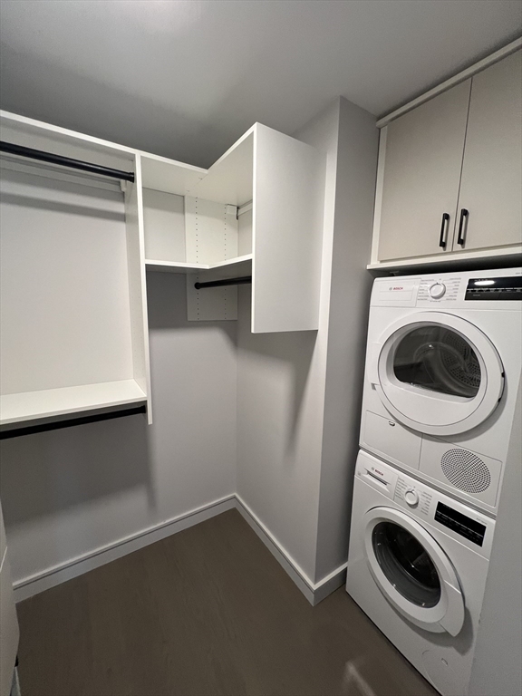 55 Lagrange Street, Unit 1108 Boston, MA 02116 - Photo 19 of 33 a utility room with dryer and washer