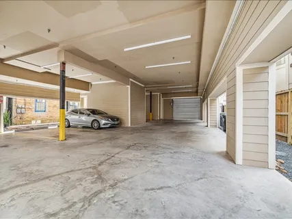 a view of a car parking garage