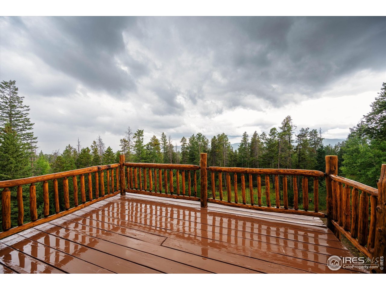 122 Elk Way Drake, CO 80515 - Photo 22 of 43 a view of a roof deck