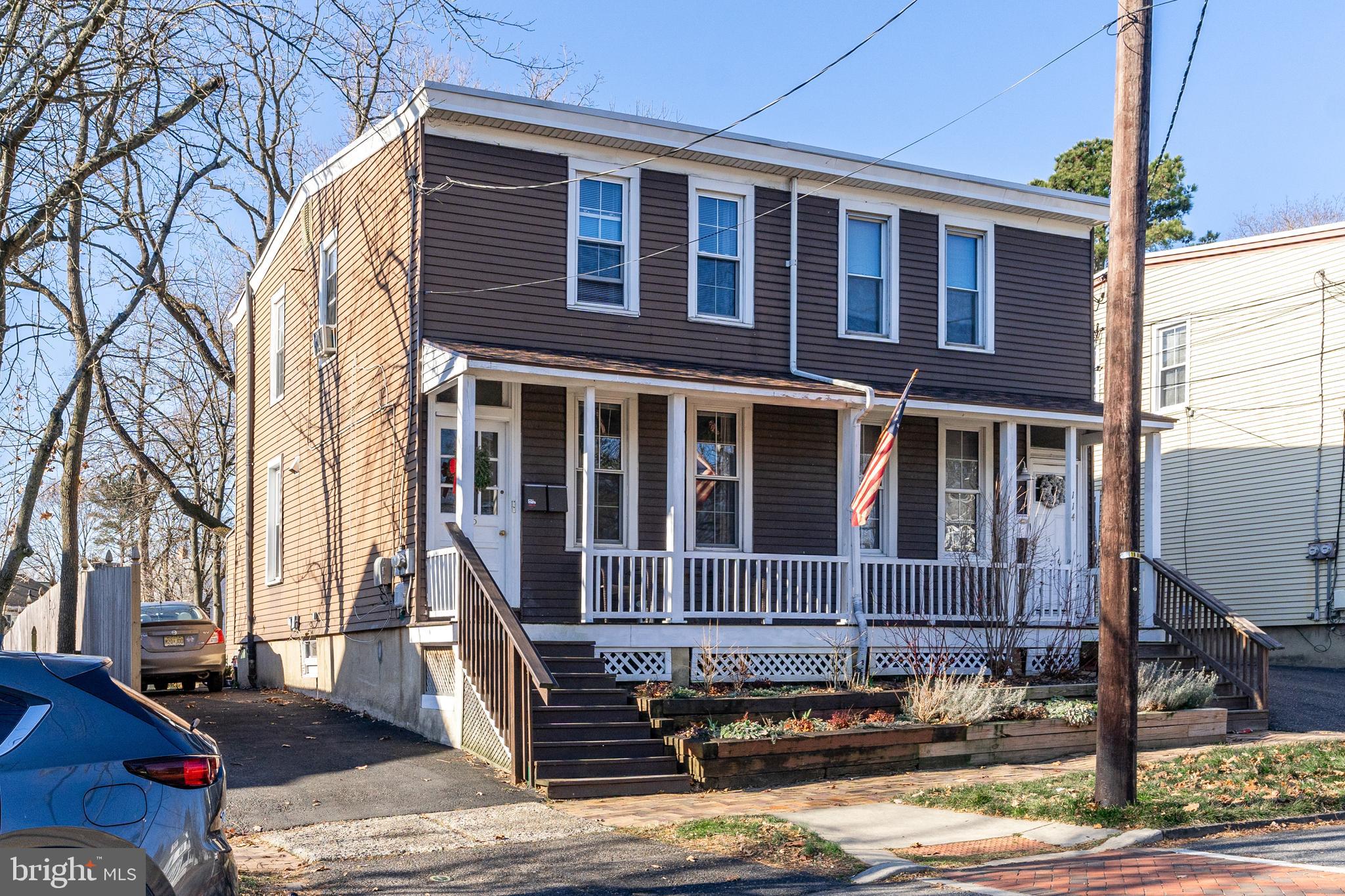 116 Potter Street Haddonfield, NJ 08033 - Photo 2 of 29 a front view of a house with street