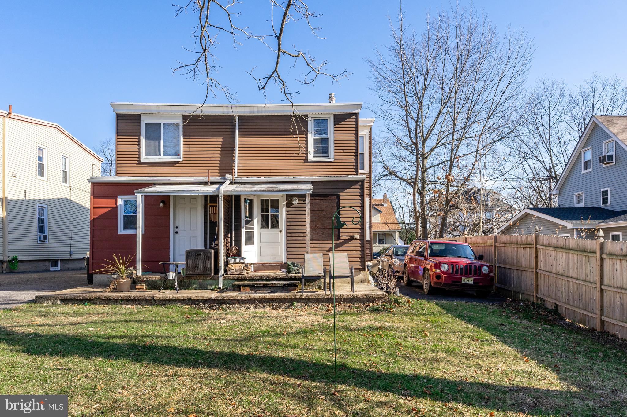 116 Potter Street Haddonfield, NJ 08033 - Photo 28 of 29 a front view of a house with a yard table and chairs