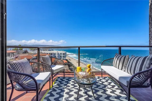 a view of an ocean beach