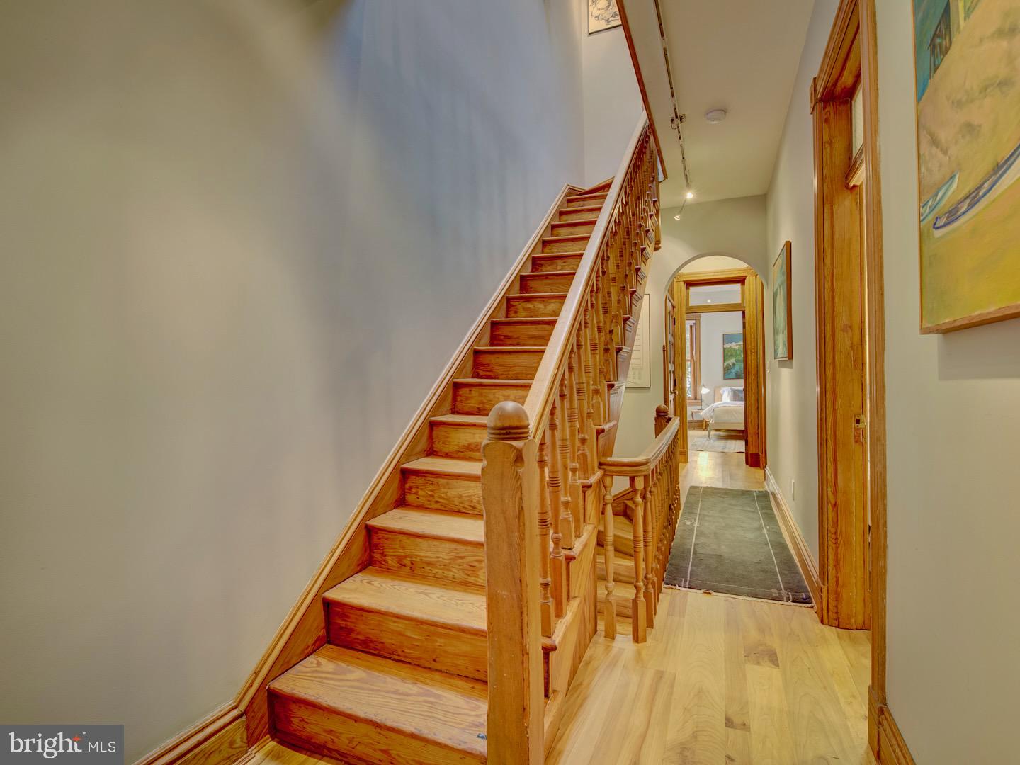 1705 Q Street Northwest Washington, DC 20009 - Photo 40 of 87 a view of entryway with wooden floor